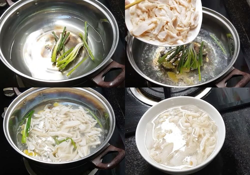 Sơ chế sách bò