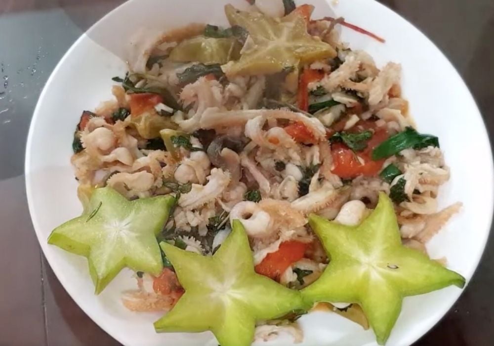 Sách bò xào khế