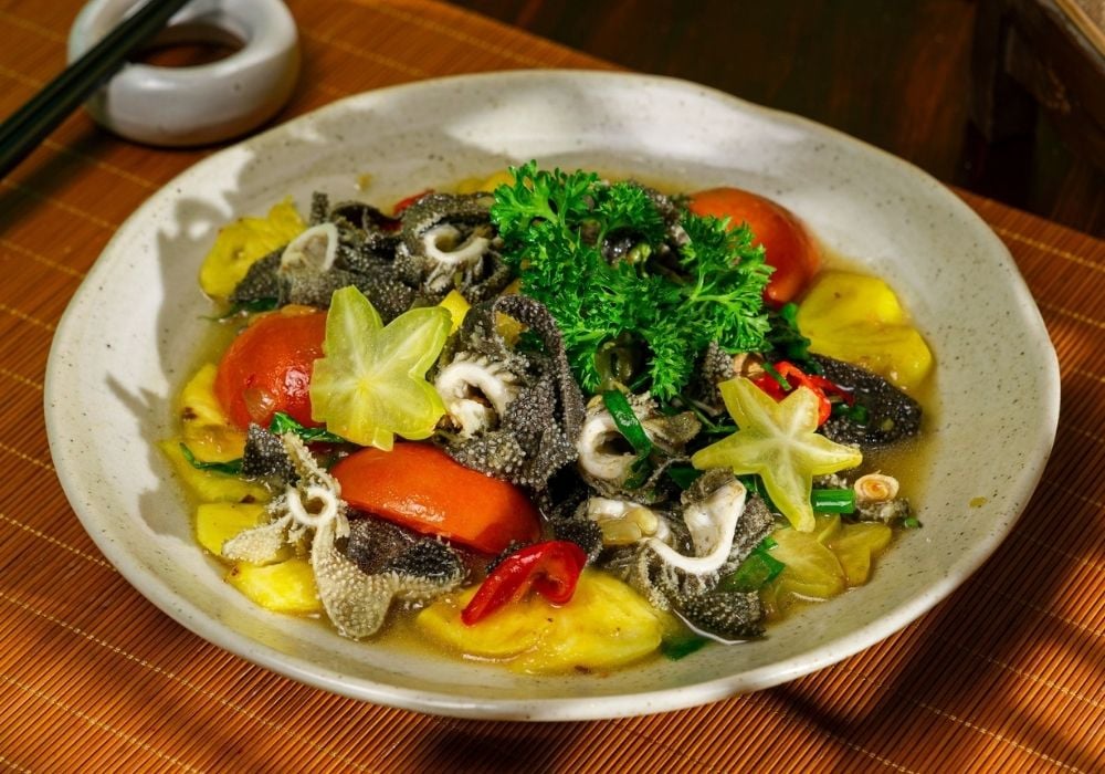 Sách bò xào khế có thể bảo quản trong ngăn mát tủ lạnh khoảng 1-2 ngày