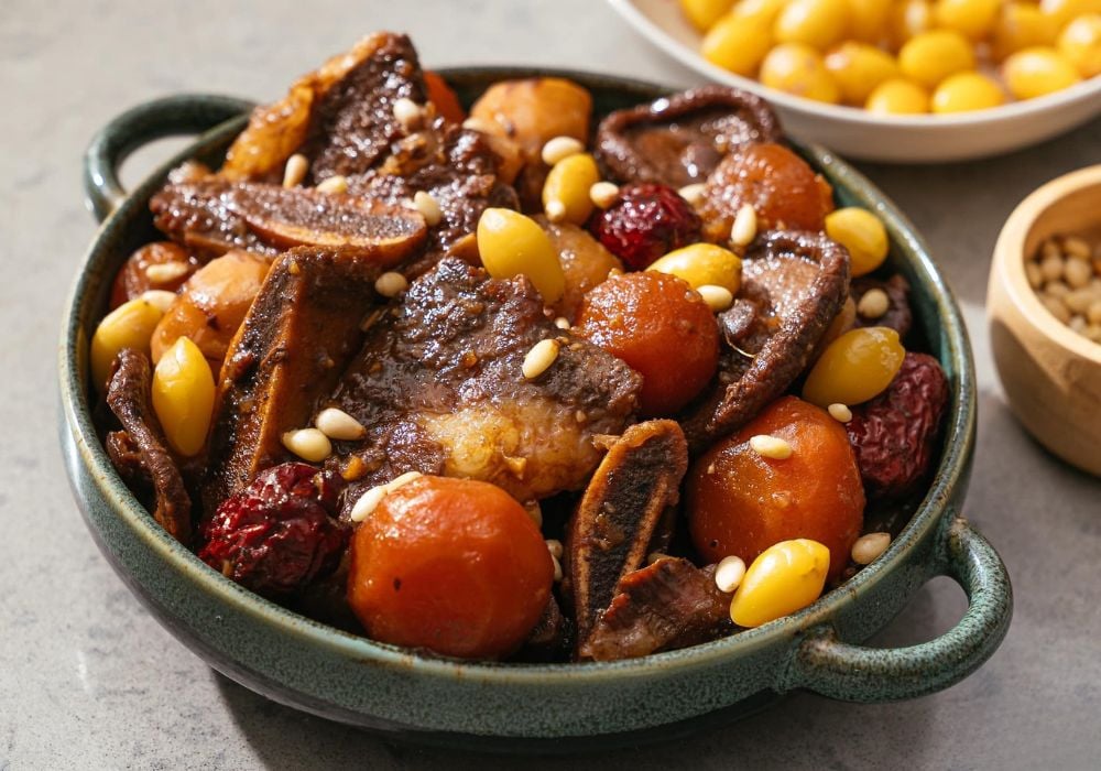 Sườn bò hầm Hàn Quốc