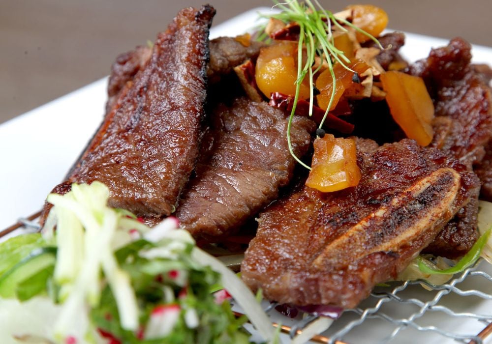 Sườn bò nướng