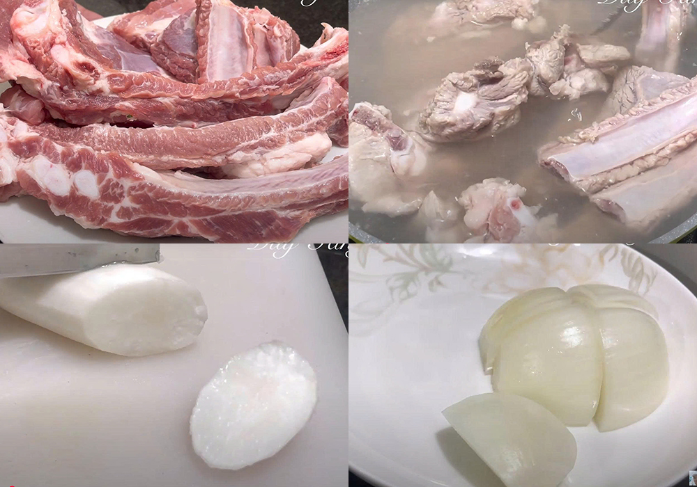 Sơ chế các nguyên liệu