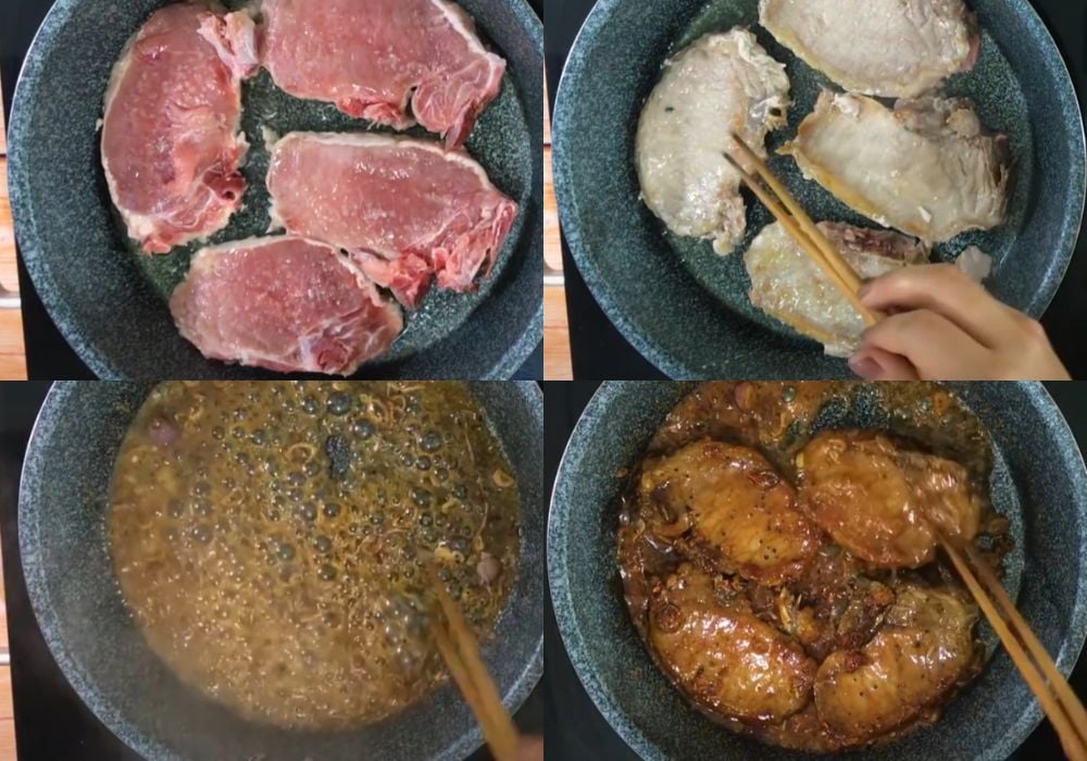 Chế biến sườn bằng chảo cũng cho thành phẩm rất ngon