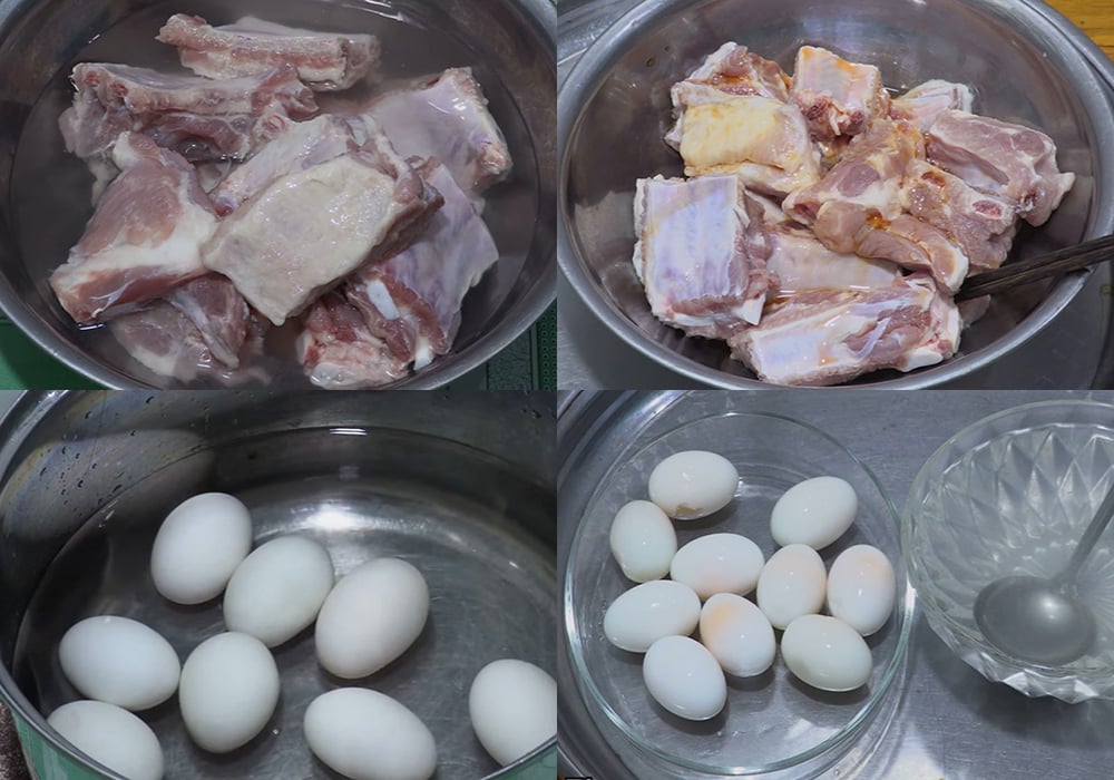Sơ chế các nguyên liệu