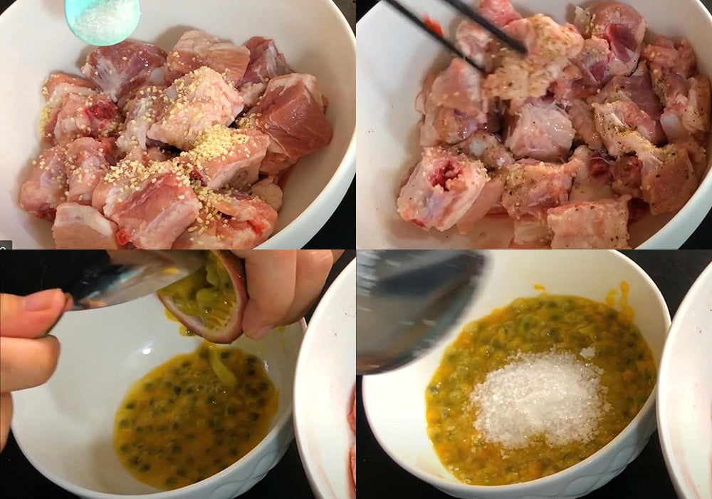 Sơ chế các nguyên liệu