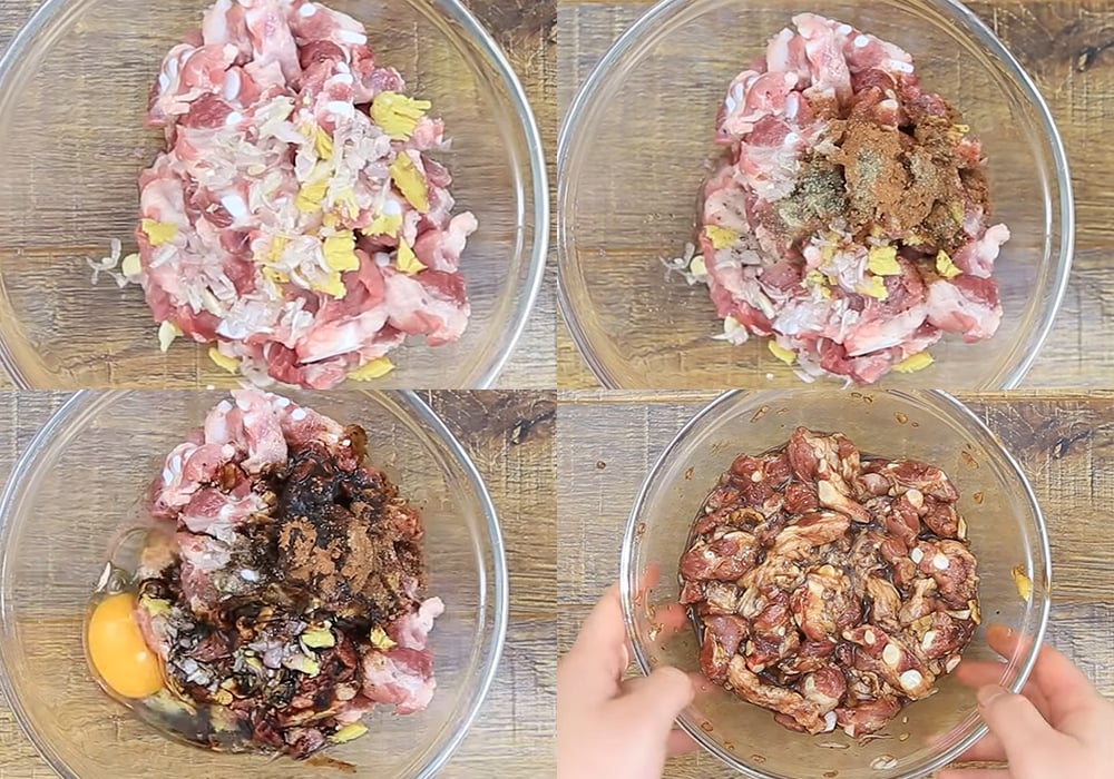 Sơ chế các nguyên liệu