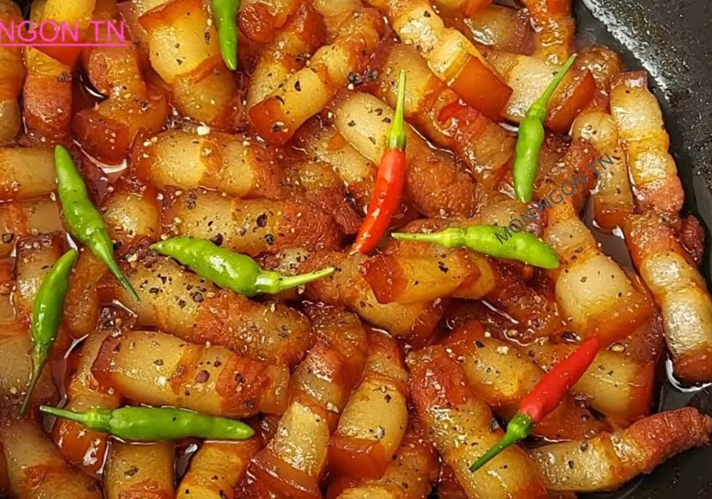 Mẹo bảo quản thịt ba chỉ kho tiêu đúng cách
