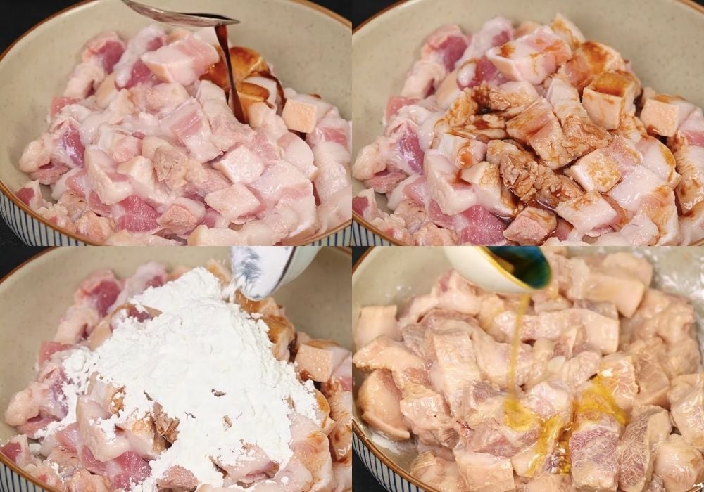 Ướp thịt ba chỉ