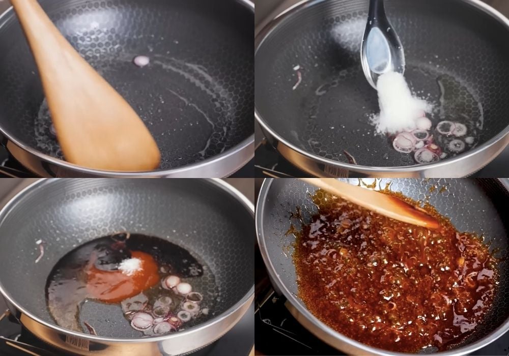 Làm nước sốt mặn ngọt