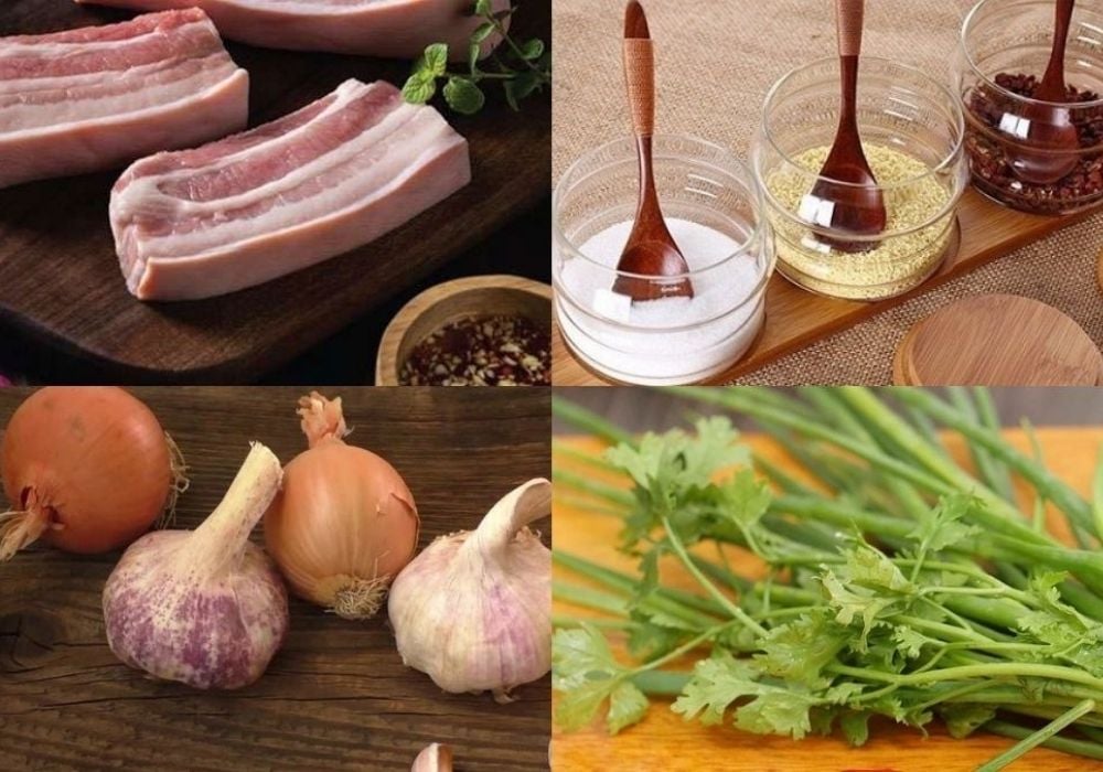 Để làm thịt ba chỉ rim mặn ngọt, bước chọn nguyên liệu rất quan trọng