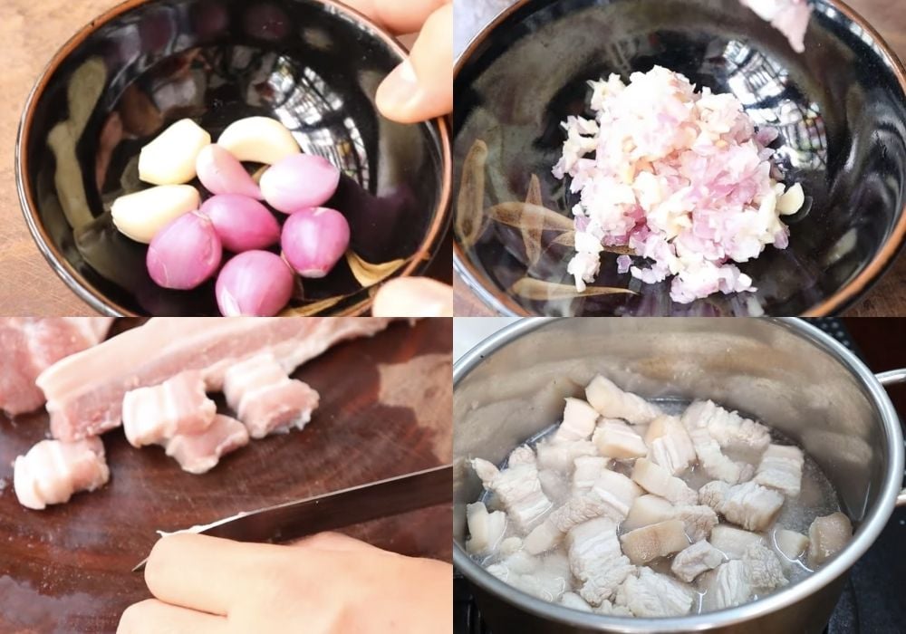 Sơ chế thịt ba chỉ