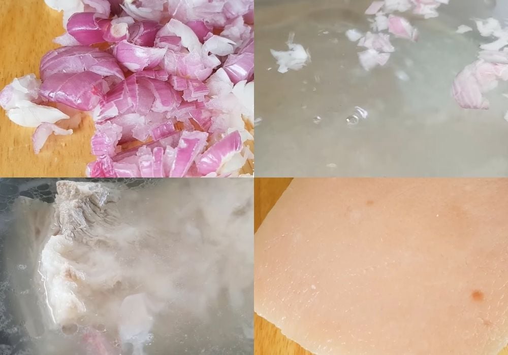 Sơ chế và luộc thịt