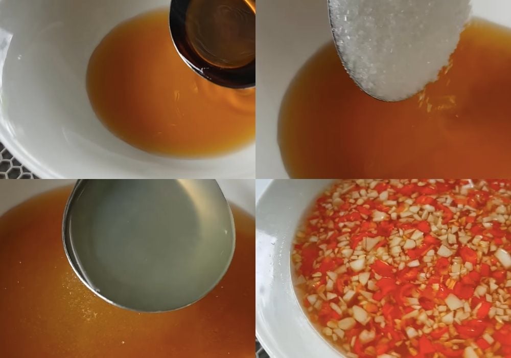 Pha nước mắm chấm