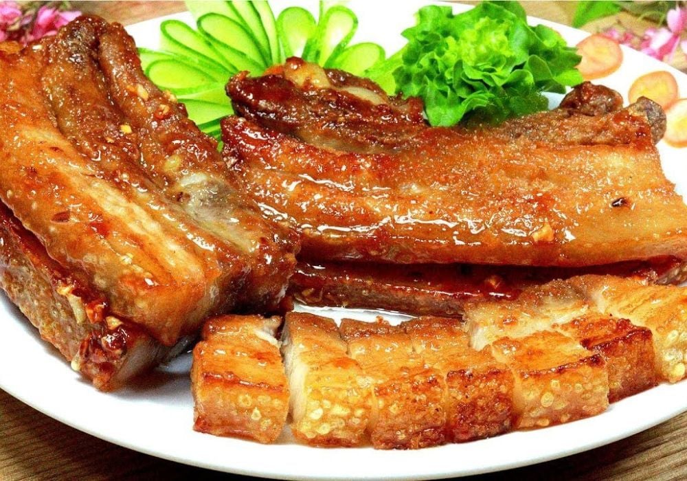 Thịt ba rọi chiên nước mắm