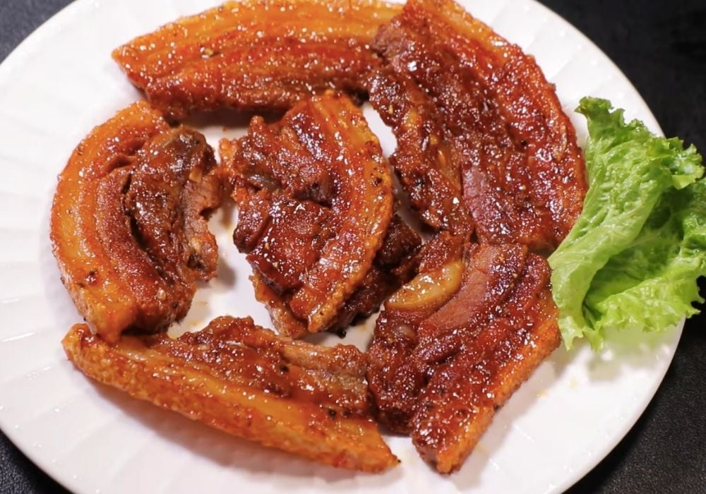 Thịt ba rọi chiên nước mắm