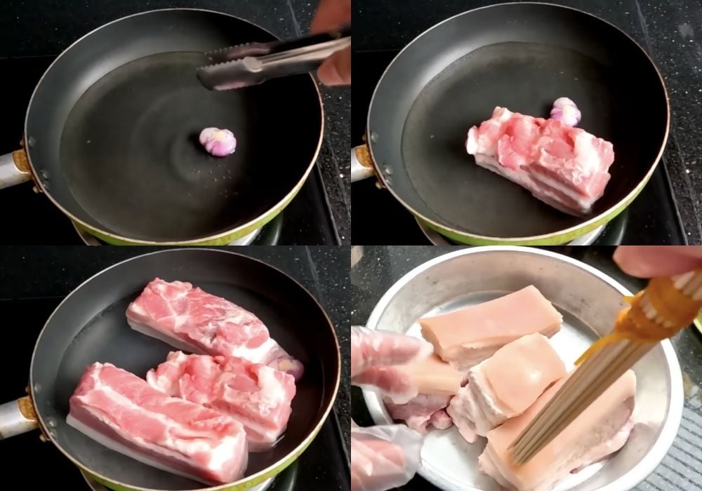 Luộc mặt da