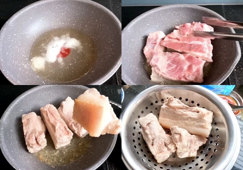 Chiên lần 1