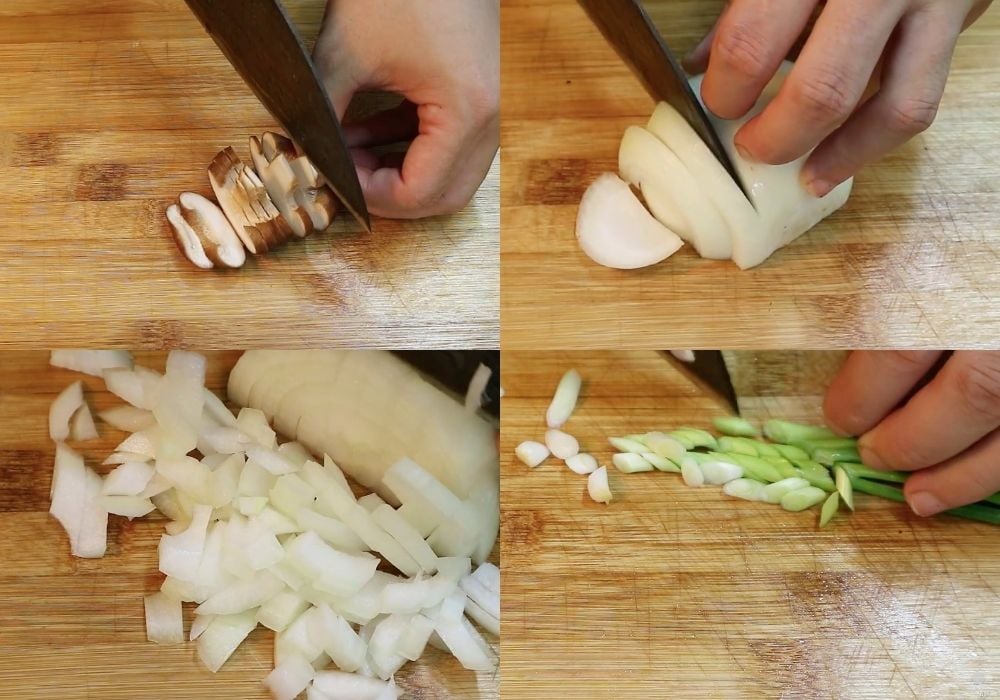 Sơ chế nguyên liệu