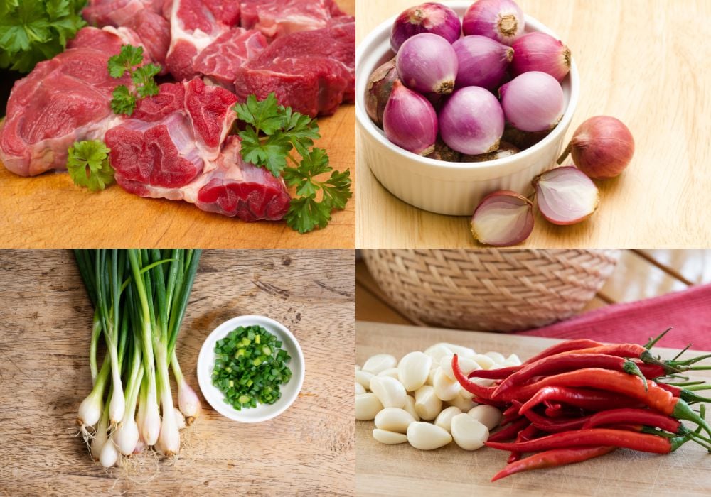 Chuẩn bị nguyên liệu