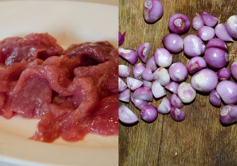 Sơ chế các nguyên liệu