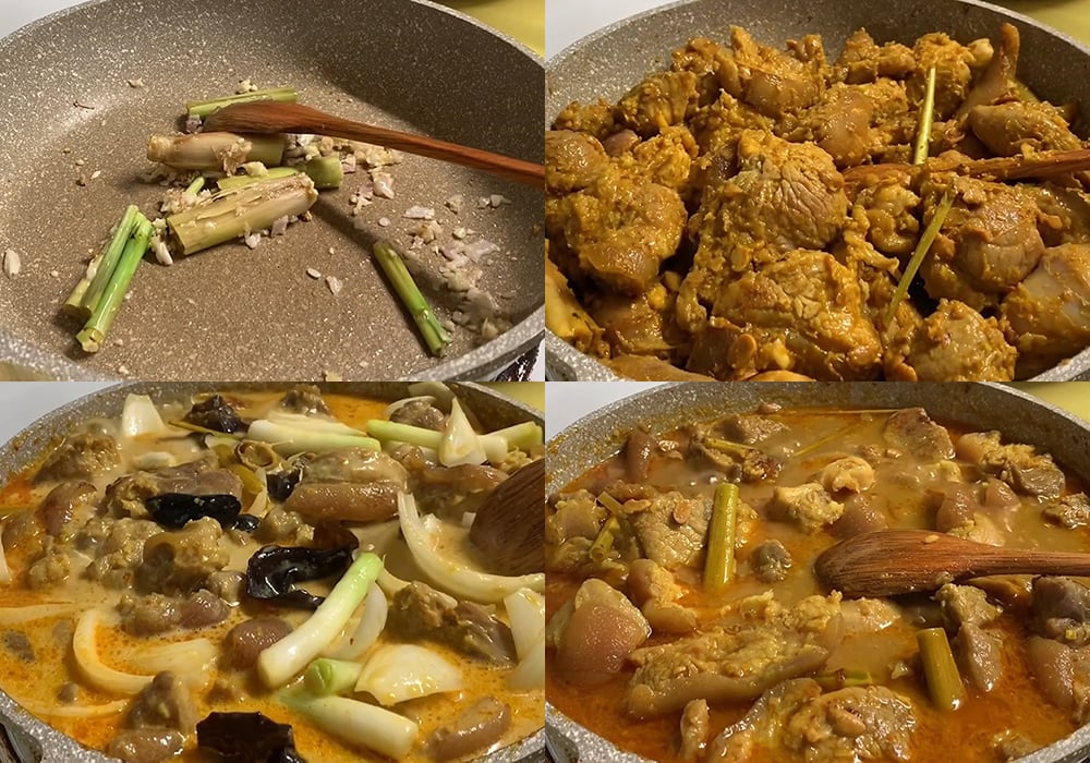 Các bước làm thịt chân giò xào lăn