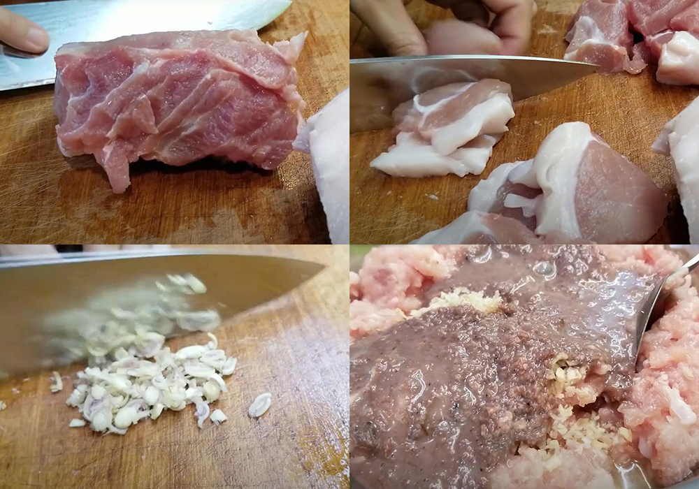 Sơ chế các nguyên liệu