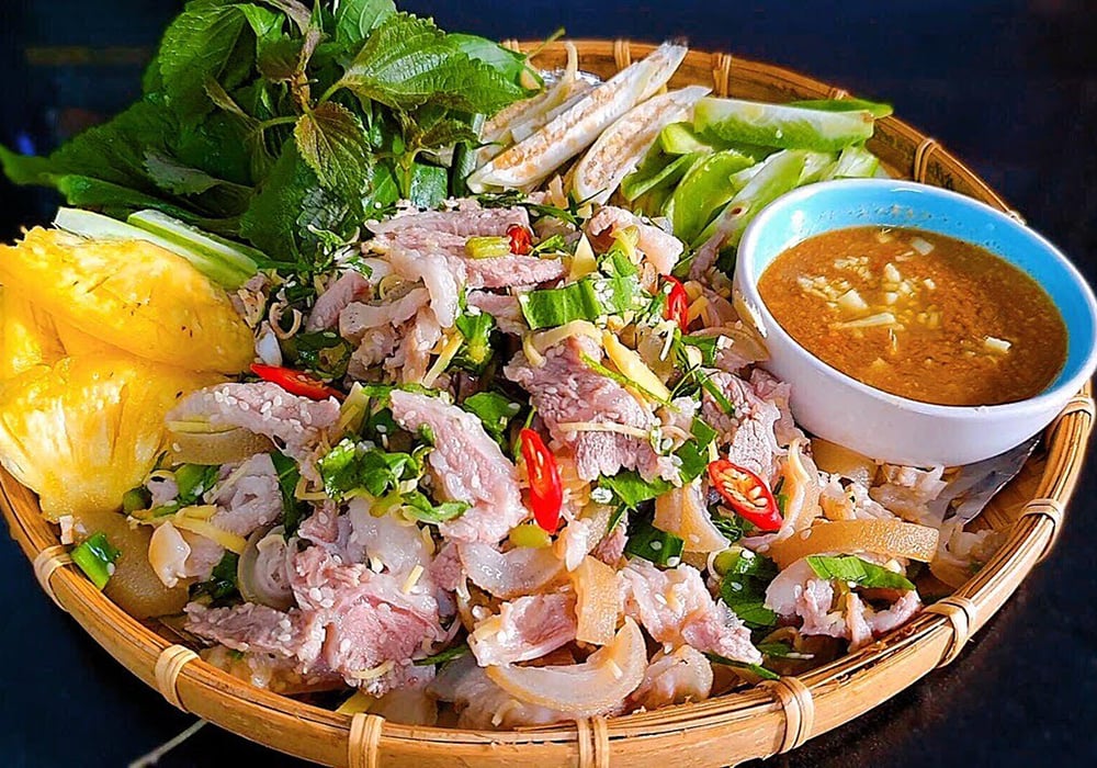 Thịt dê tái chanh