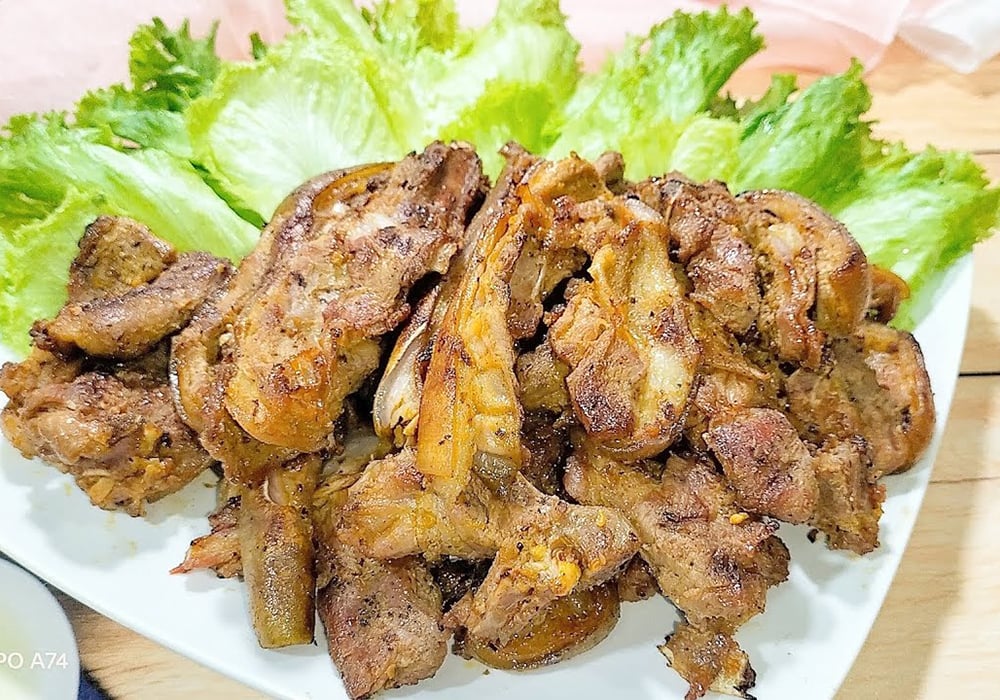 Thịt dê nướng chao