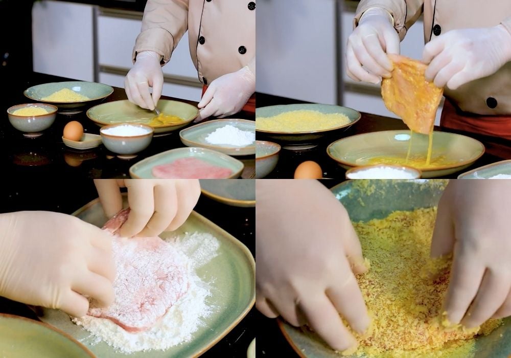Áo bột cho thịt