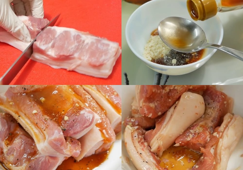 Sơ chế các nguyên liệu