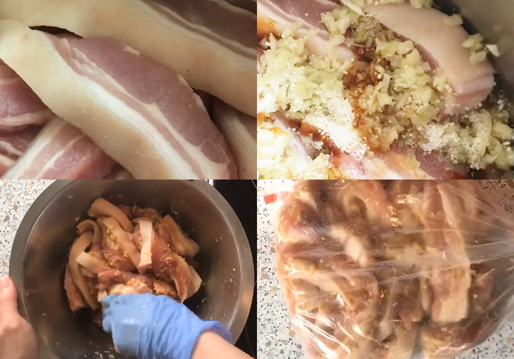 Sơ chế các nguyên liệu