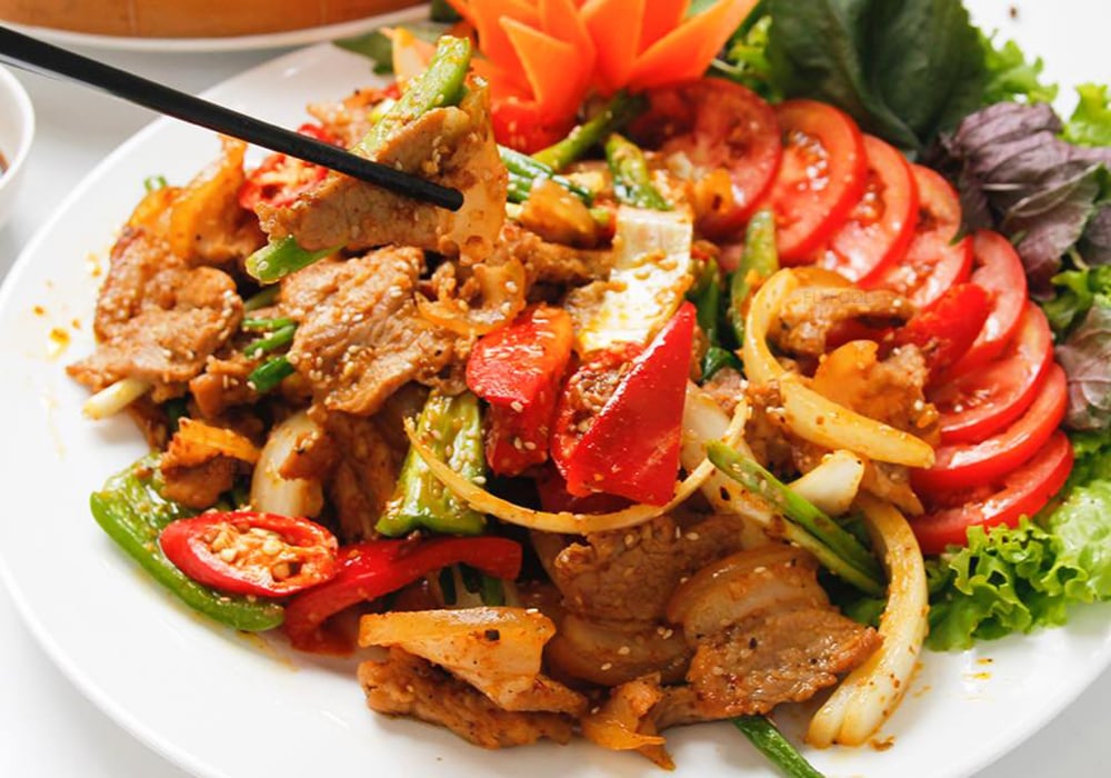 Heo rừng xào sa tế