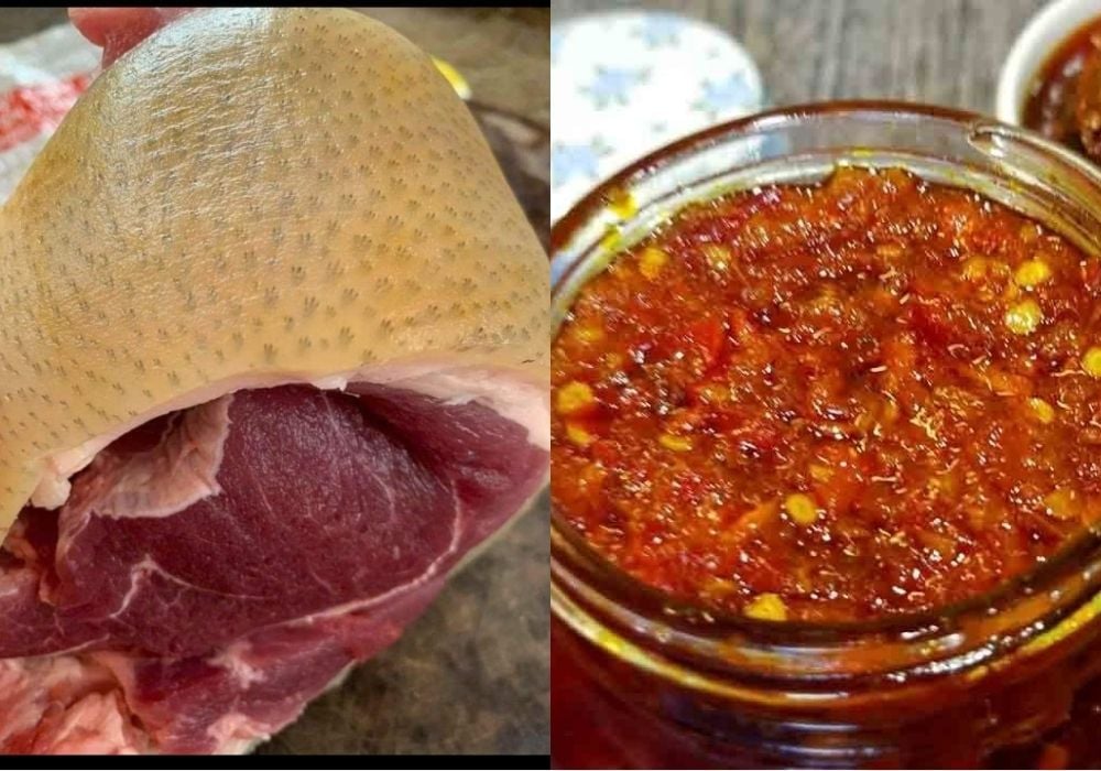 Nguyên liệu làm thịt heo rừng nướng