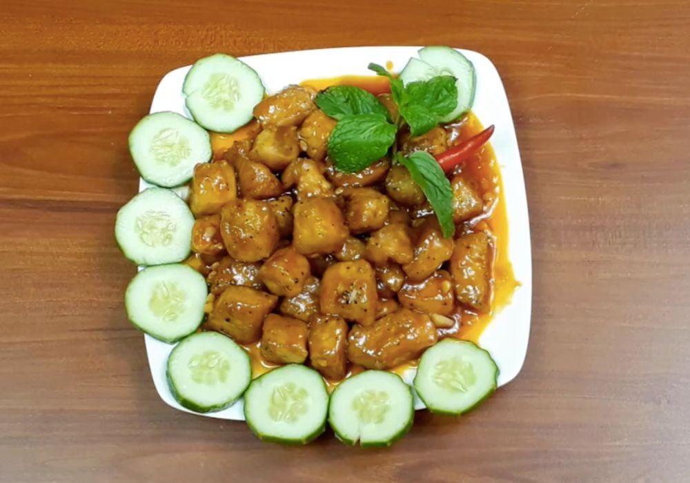 Thịt xào chua ngọt