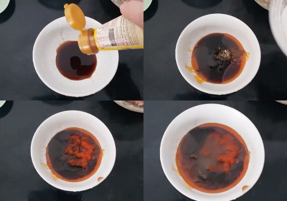Pha nước sốt xào