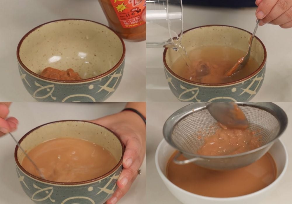 Xử lý mắm ruốc
