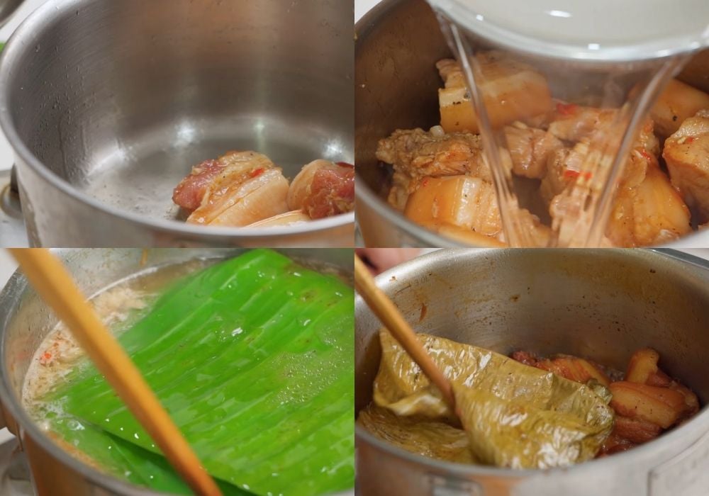 Kho thịt lần 1