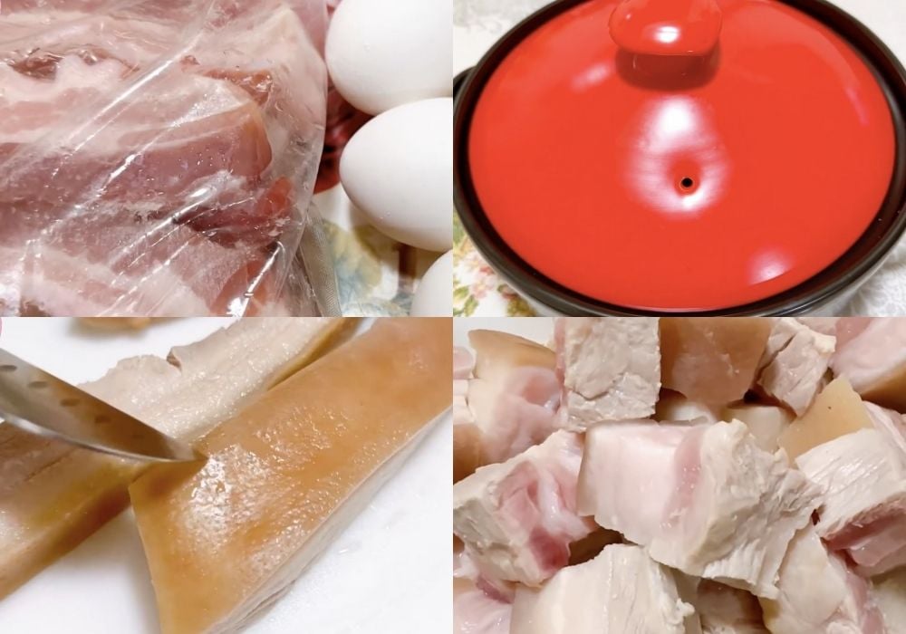 Sơ chế thịt heo