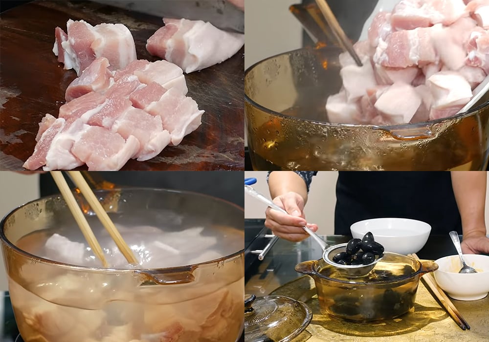 Sơ chế các nguyên liệu
