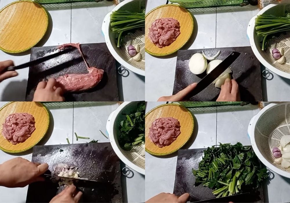 Sơ chế nguyên liệu