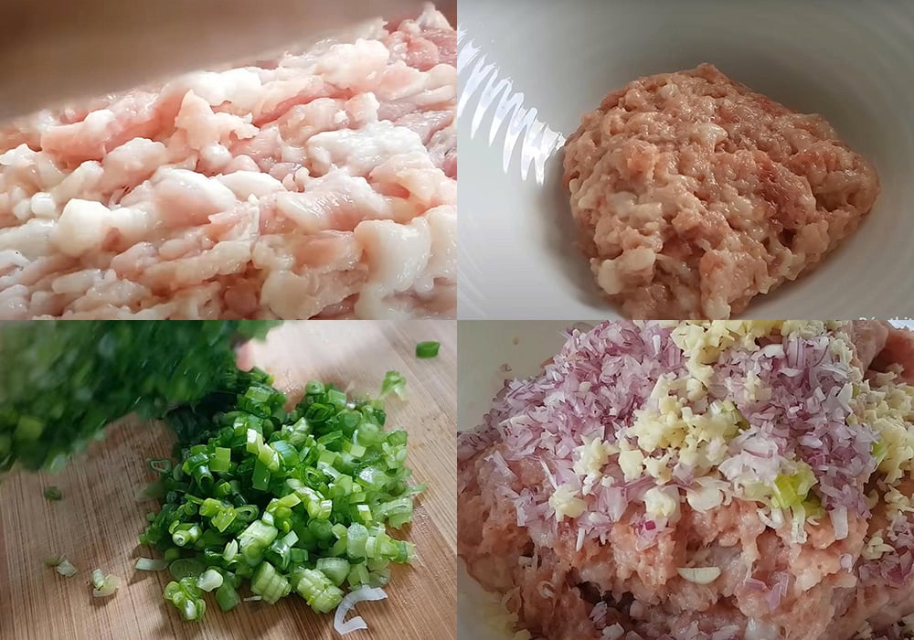 Sơ chế các nguyên liệu
