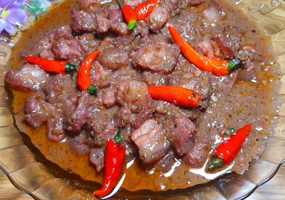Thịt kho mắm nêm
