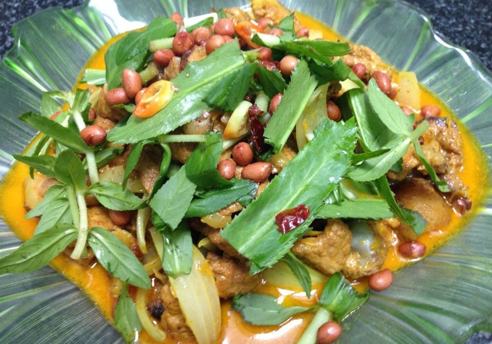 Thịt lợn xào lăn