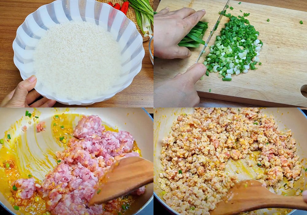 Sơ chế các nguyên liệu
