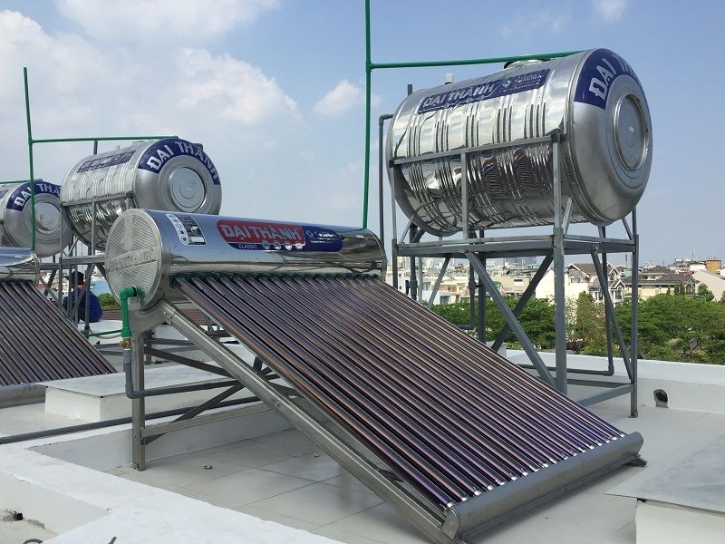 Hướng dẫn cách lắp đặt máy nước nóng năng lượng mặt trời