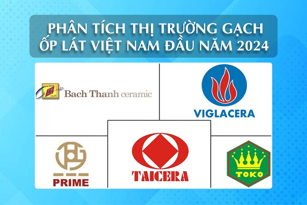 Phân tích thị trường gạch ốp lát Việt Nam đầu năm 2024