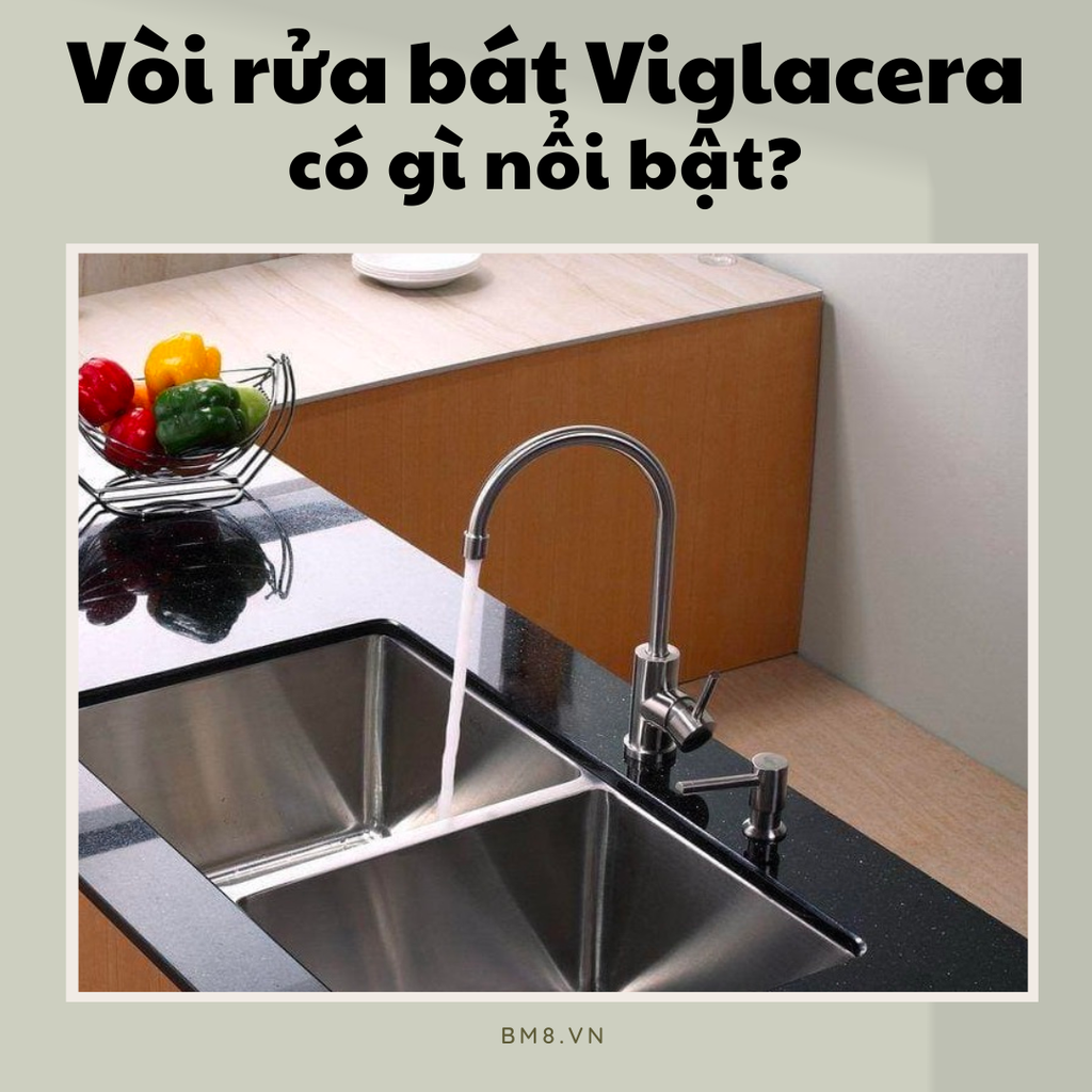 Vòi rửa bát Viglacera có gì nổi bật?