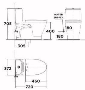 Combo American Standard  VF-1863 + VF-0947 + VF-0741 - Bùi Minh