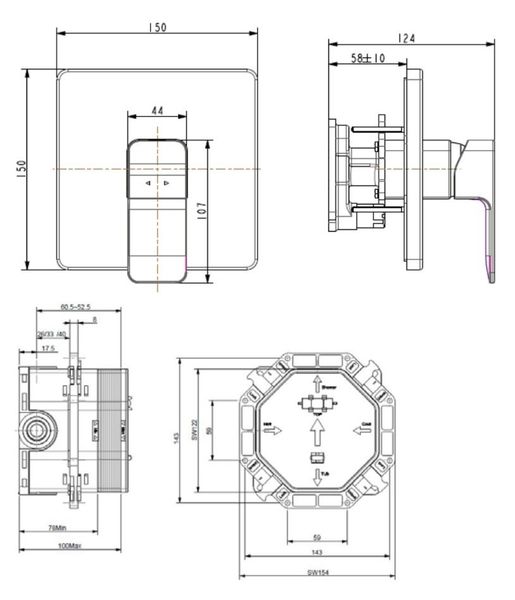 Vòi Xả Bồn Tắm American Standard WF-1300CS Nóng Lạnh Màu Vàng - Bùi Minh