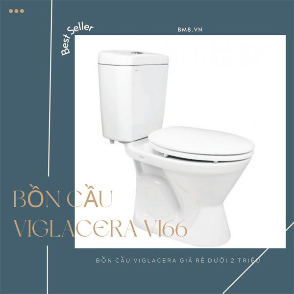 Bồn cầu Viglacera VI66